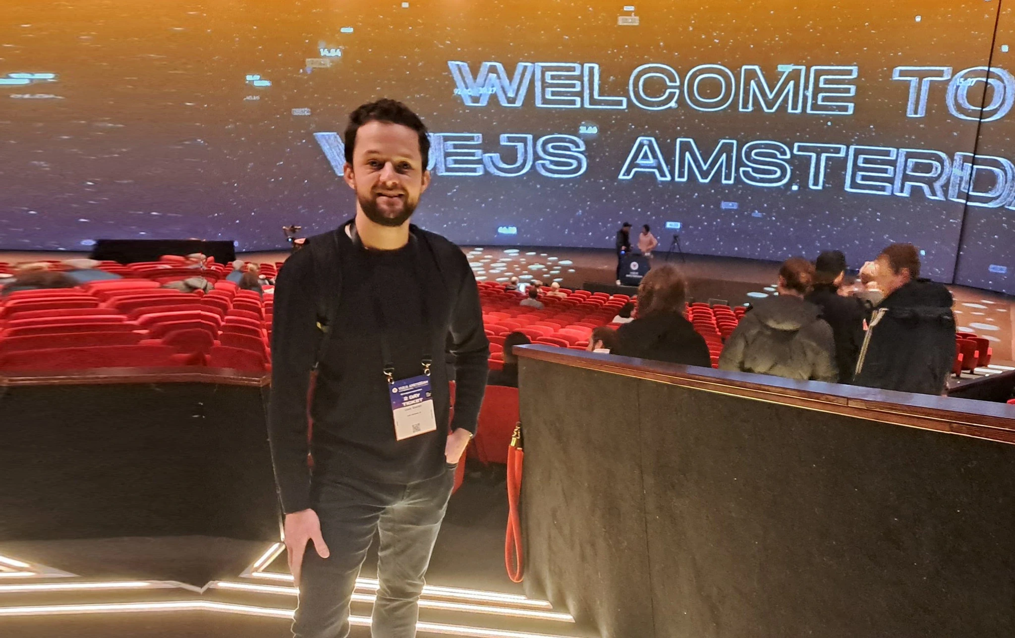 Louis Gourain a la Vue.js Amsterdam