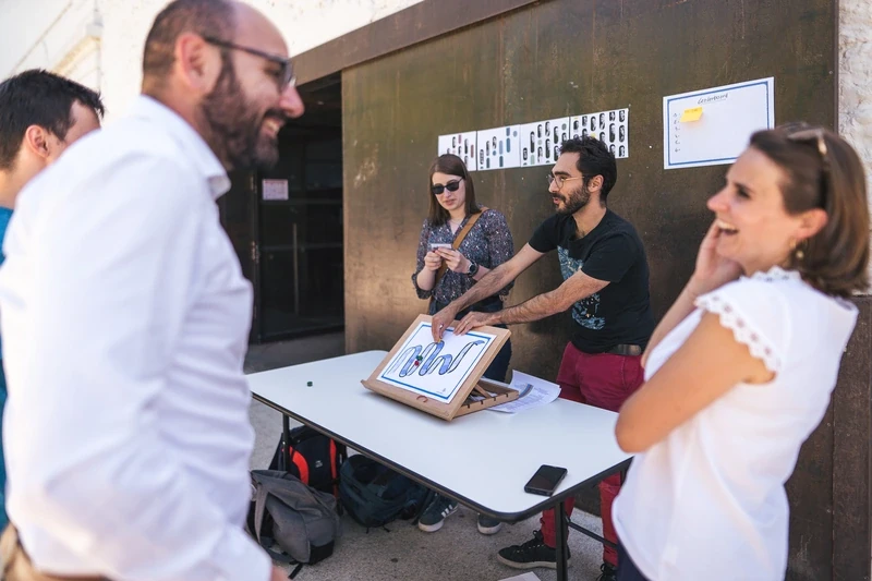 Activité de groupe lors du séminaire
