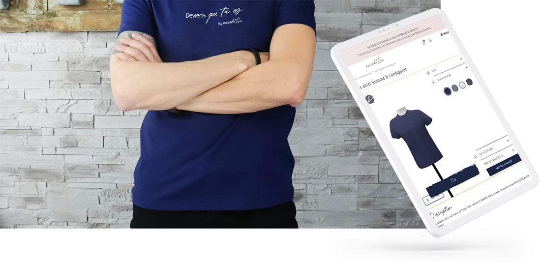 Application Naiakitsu et modèle de vêtement naikitsu