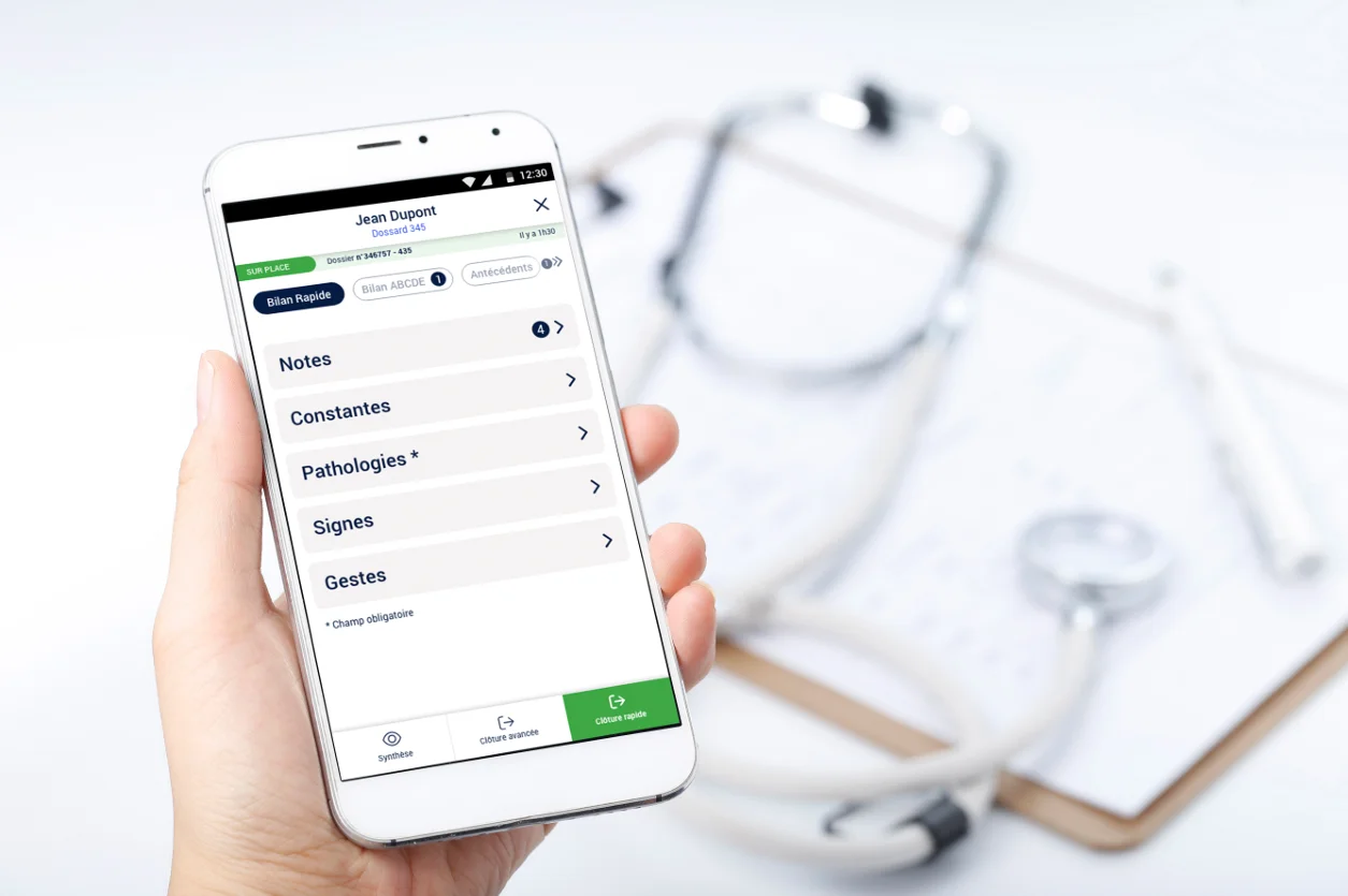 Application Logicoss sur mobile
