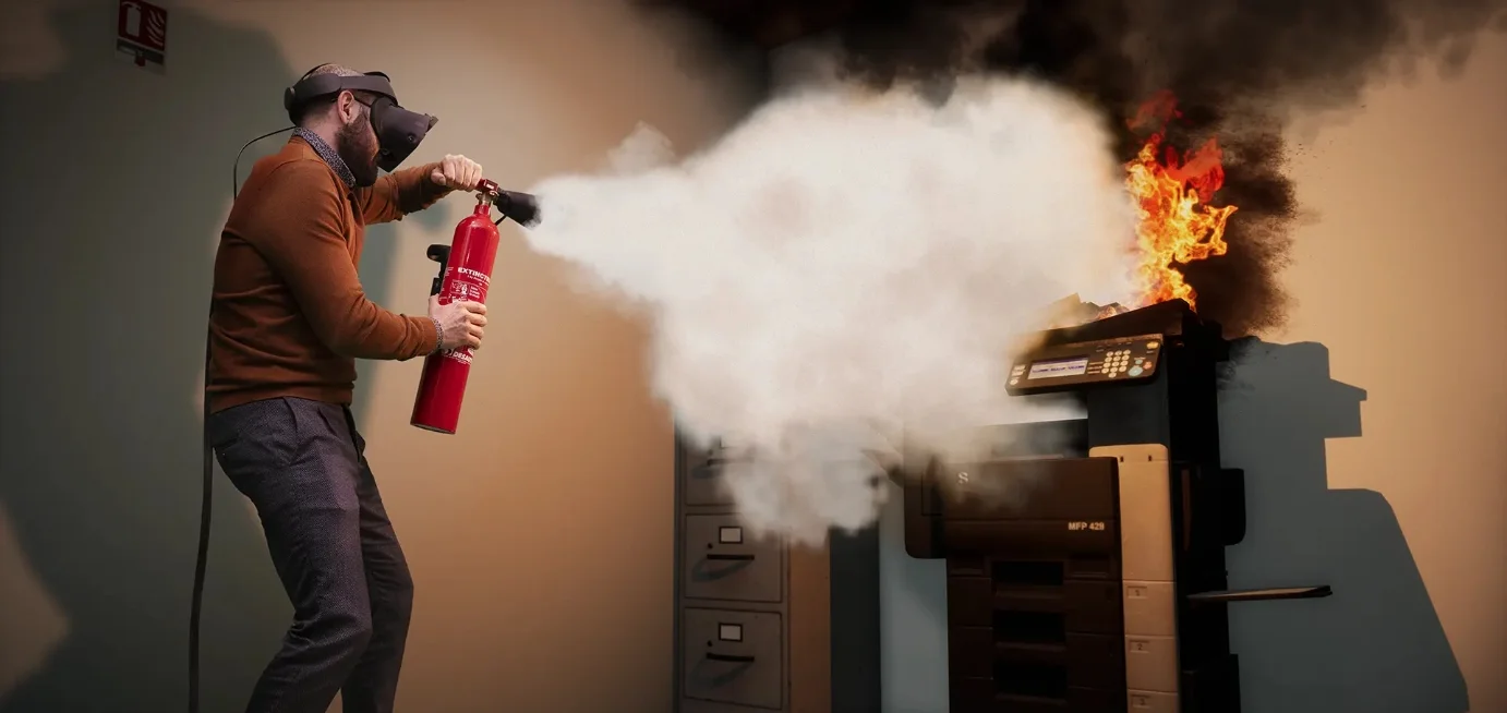 Simulateur YouRescue de formation sécurité incendie