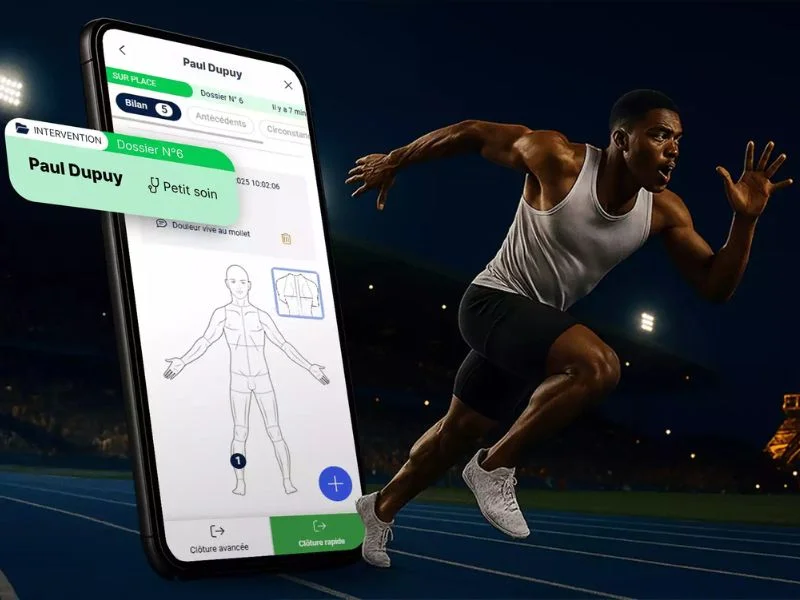Plateforme de gestion médicale pour les Jeux de Paris 2024