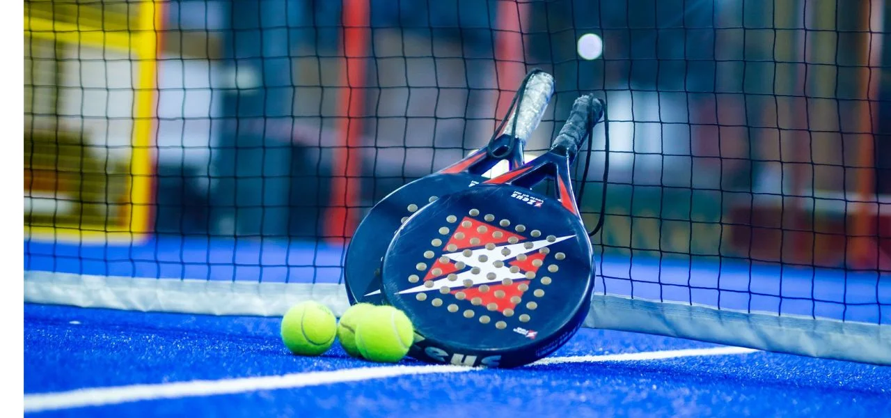 Terrain de padel vu de dessus
