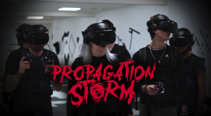 Couverture de l'article [Actu] Combattre des zombies à 6 dans 200m² : voici "Propagation: Storm", un challenge technique passionnant.