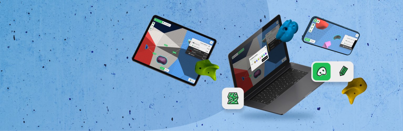 Image de couverture de la référence Développement d'un outil en ligne permettant de configurer des voies d'escalade en 3D