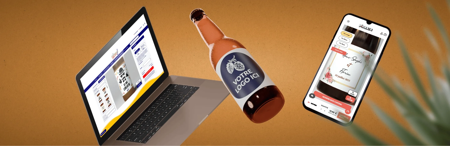 Image de couverture de la référence Développement de deux configurateurs d’étiquettes pour bouteilles de bière et de vin