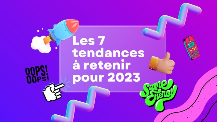 Couverture de l'article Les 7 tendances en design UI à suivre en 2023