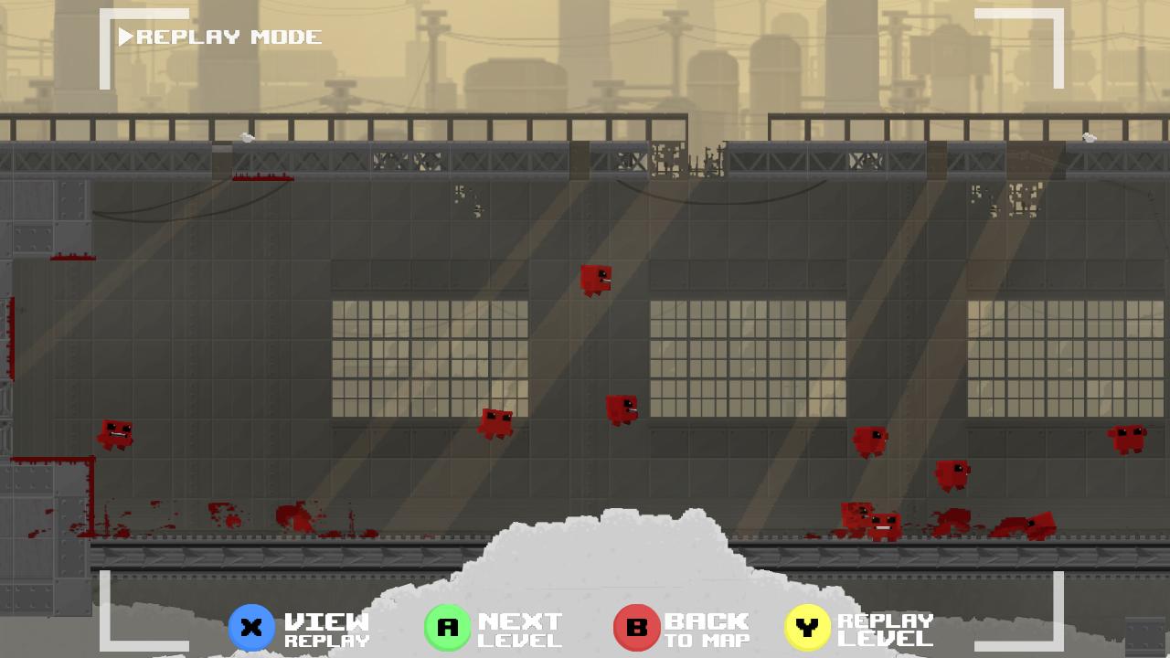 La mort dans Super Meat Boy