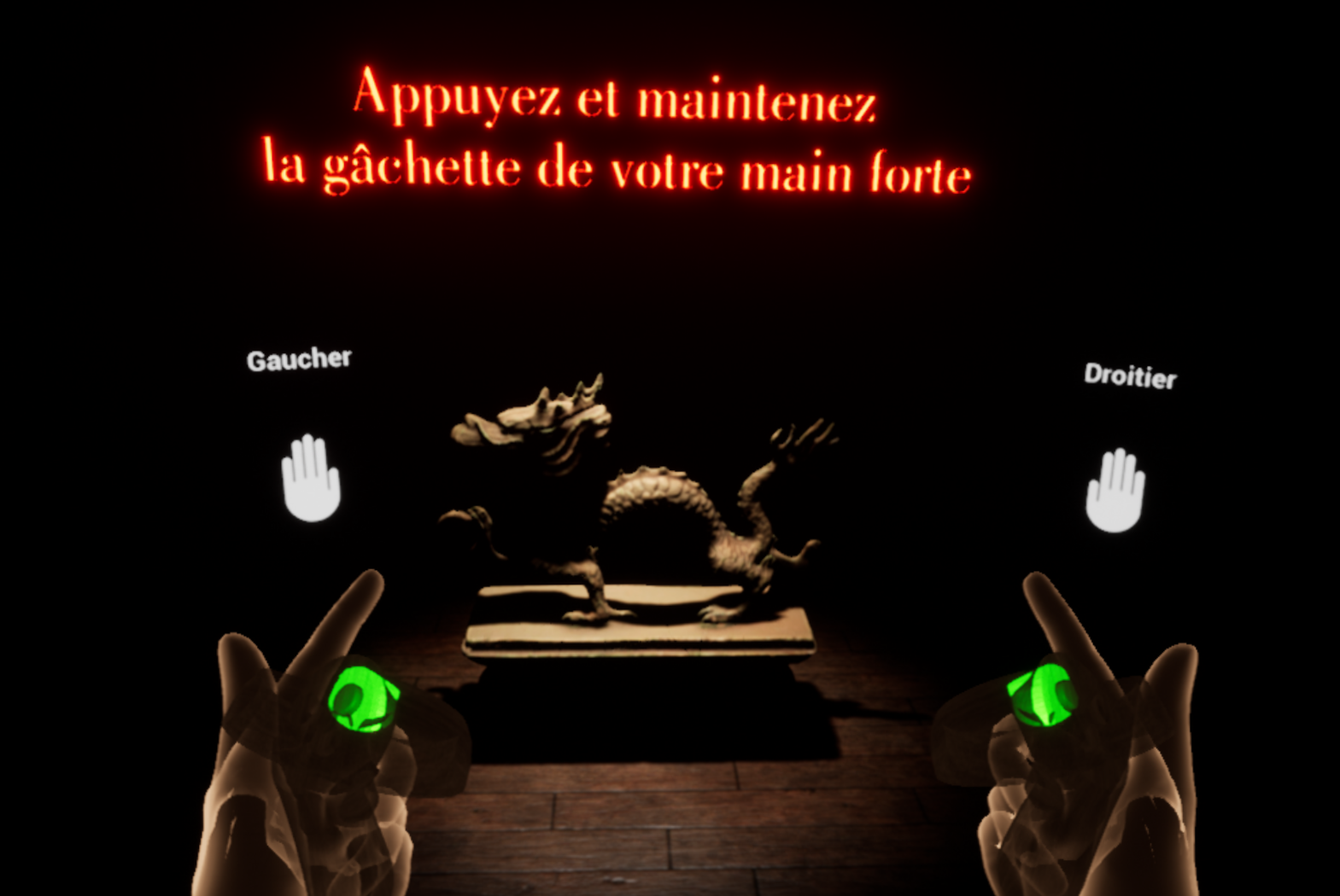 Instructions dans le jeu Yin